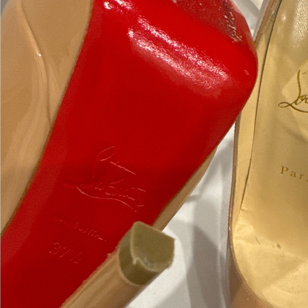 Christian Louboutin Lady Peep 150 Pumps - Picture 9 of 10